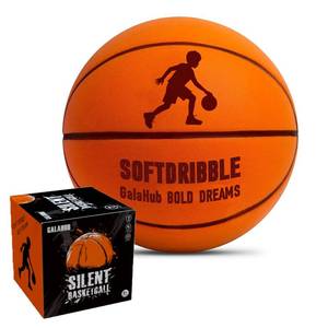 lot 9652 image: GalaHub Silent Basketball Size 3��22������ 2025 New Upgraded  Soft Foam Indoor Basketball  Soundless Ball for Indoor Training and Quiet Dribbling  Gift for Sport Lover��No Compression