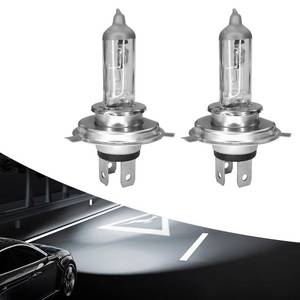 lot 10349 image: SamWinGear 2PCS H49003 Headlight Bulb High and Low Beam Halogen Headlight Bulbs Restoration Kit, 12V 55W LED Fog Light Bulb Multi-Purpose Lamp Quartz Headlamp Driving Light Bulb Standard Replacement