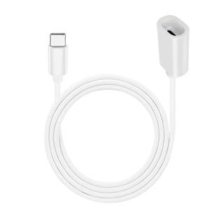 lot 10400 image: xsdtech 10ft Long Type C Extension Cable, USB C Male to Female Extender Cord Compatible with Ring Pan-Tilt Indoor Cam (2024 Release)�� Mag-Safe Charger�� iPhone16 15 (White, 10FT)