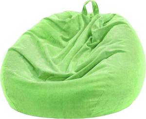 lot 10401 image: Nobildonna Bean Bag Chair Cover (No Filler) for Kids and Adults,Beanbag Stuffed Animal Storage Without Filling Plush Toys Holder and Organizer Soft Premium Corduroy 200L