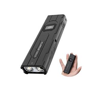 lot 10416 image: klarus X2 Ultra-Thin Palm-Sized EDC Tactical Flashlight, 3000 Lumens Compact & Mighty Pocket Light, USB-C Rechargeable, Dual Switch, OLED, IPX6 for OutdoorDutyEmergency