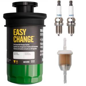 lot 12277 image: AUC12916 Oil Filter Compatible with JD E120 E130 E150 E160 E170 E180 100 Series Tractors