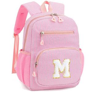 lot 12288 image: HuiLeo Mini Toddler Backpack for Girls 2-4, Cute Personalized Preschool Kindergarten Backpack for Kids Birthday Gifts (Pink M)