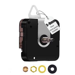lot 12343 image: Large Wall Clock 12888 Movement Replacement, I Shaft High Torque Clock Parts, Quartz Clock Mechanism Battery Operated, Giant Wall Clock Motor Repair DIY (DW-12888-I, No Hands)