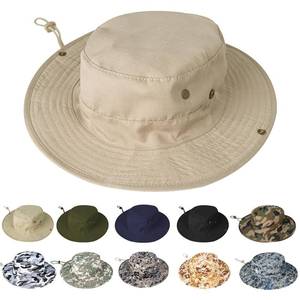 lot 2302 image: Sun Hats for Men Women Boonie Hat Foldable Fishing Hat UPF 50 Bucket Hat for Fishing Hiking Garden Safari Beach