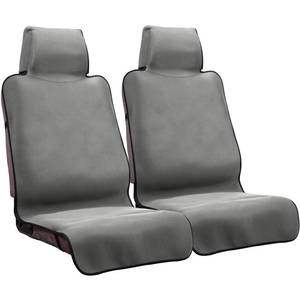 lot 2304 image: DREAMANIA Waterproof Seat Cover, 2pcs Upgraded Sweat Carseat Protector, Perfect for Universal Anti-Slip Car Truck SUV Seat, Ideal for Surfing Yoga Gym Workout, Grey