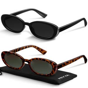 lot 2332 image: miyya Old Money Polarized Oval Sunglasses �� 2025 Edition, UV400 Protection, Feather-Light Fit & Trendy Colors
