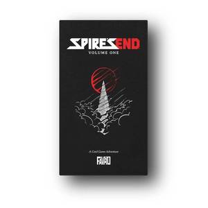 lot 2341 image: Spires End Volume 1 Card Game, Add to Your Choose-Your-Path Horror Adventure and Strategy Board Games, Immersive Solo or Cooperative Play for Ages 16 and Over, 1-2 Players, 60-90 Minute Playtime