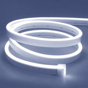 lot 2351 image: Lamomo Neon LED Rope Light 32.8ft, White LED Strip Lights 1.96inCut, 6000K Waterproof Flexible Silicone 24V Led Strip for DIY Neon Sign Bedroom Indoor Outdoor Decor��Power Adapter Included��