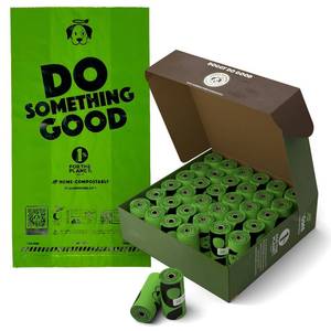 lot 2367 image: Doggy Do Good Landfill-Friendly Poop Bags  Dog Waste Bags Made with 50percent Recycled Plastic  15percent Biobased Material  Unscented, Thick, Leak-Proof, Easy Open  Standard Size  360 Count Bulk Box