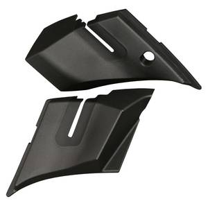 lot 5616 image: Windshield Wiper Cowl End Panel Compatible with Chevy Silverado Truck 1500 2500 3500 LH & RH 2007-2013 1 Pair Black Air Inlet Grille 15946001 15946002