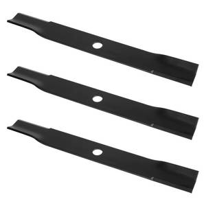 lot 5638 image: Prosentuo 1759055YP High Lift Lawn Mower Blades Compatible with Simplicity, Snapper, Ferris, Murray, Jonsered, Poulan 48in. Mower Deck Replaces 1757303YP, 1759055, 1757303 3 Packs