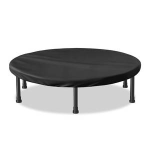 lot 6330 image: SoloToo Mini Trampoline Cover 40 Inch Waterproof Fitness Trampoline Cover for Adults - Not Spring Covers (Black)
