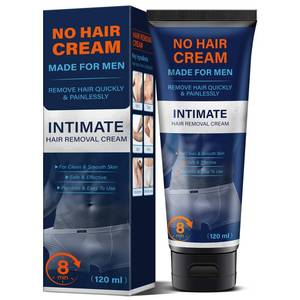 lot 6335 image: IntimatePrivate Hair Removal Cream for Men, Painless, Flawless, Soothing Mens Depilatory Cream for Unwanted Male Hair In Private Area, Suitable for All Skin Types, 4 Floz