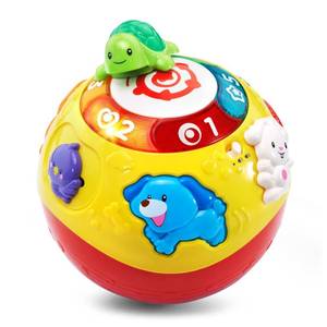 lot 6373 image: VTech Wiggle and Crawl Ball, Multicolor