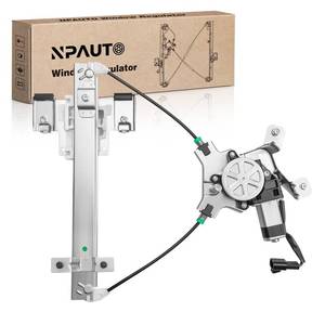 lot 9629 image: NPAUTO Rear Left Driver Side Power Window Regulator with Motor fit for 07-14 Chevy Tahoe, GMC Yukon, Cadillac Escalade 2007 2008 2009 2010 2011 2012 2013 2014, 741-390