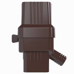 lot 9630 image: KMJETNIVY Rainwater Collection System,for 2in.X3in.Downspout Diverter with Adjustable Collection Capacity, Rain Barrel Diverter Kit RainWater Catching