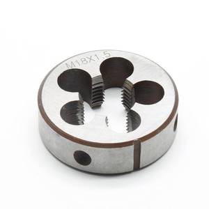 lot 14349 image: Qjaiune M18 x 1.5 Metric Right Hand Thread Die for Threading, 18mm Thread & 1.5mm Pitch, Alloy Steel