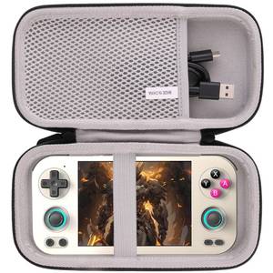 lot 14375 image: WAIYUCN Hard Carrying Case Compatible with RG476H Retro Game Console Handheld Game Protective Case (Gray)