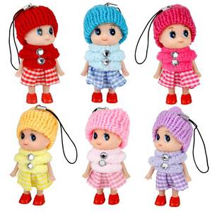 lot 16218 image: Sealive 6 PCS Small Dolls Girls - 3 Inch Fashion Dollhouse Dolls Princess - Mini Doll Surprise Gift For Kids- Little Dolls Decoration Accessories Wearing Miniature Clothes & Shoes Outfit Toys For Girl