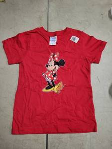 lot 16235 image: Disney Minnie Mouse Red T-Shirt Size 4T