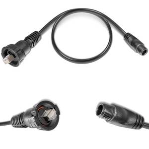 lot 18110 image: Replacement for 010-12531-01 Marine Network Cable,for BlueNet Network Cable Small(Male) to Large(RJ45), Compatible with Garmin GC 200, GLS 10, GMR Fantom 2562541241265456, Panoptix LiveScope