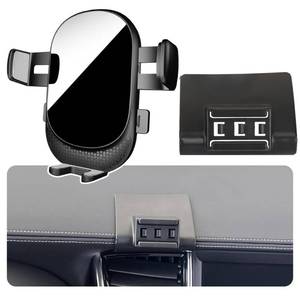 lot 18129 image: MikeHam Car Phone Holder for Infiniti QX50  QX55 Auto Accessories Only for 2019-2025 QX50  QX55 Auto Lock Hands Free Cell Phone Mount Car fits for iPhone & All Smartphones