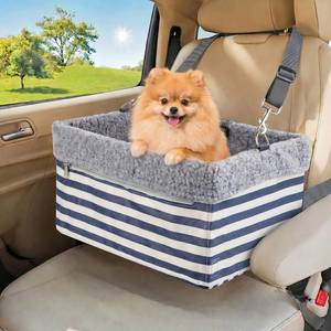 lot 18135 image: MARSLABO Dog Car Seats for Small Dogs, Upgrade Dog Booster Seat with Metal Frame Construction with Double-Layer Oxford, Perfect for Small Pets up to 20lbs