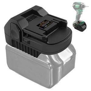 lot 18156 image: Adapter for Makita 18V Lithium Battery Converter for Metabo18V for Hitachi 18V Battery, to for Metabo HPT 18V Battery Convert to for Hitachi 18V Lithium Cordless Tool for Metabo18V (Not 36V) Tools