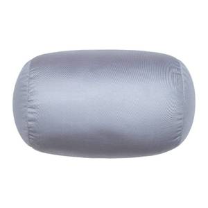 lot 18179 image: Focustree Squish Bean Bed Microbead Pillow Bolster Tube Body Pillow Smooth Cool Touch Fabric Neck & Back Support Throw Travel Pillow Fun Colors (Dark Gray)