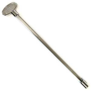 lot 20324 image: Midwest Hearth Universal Valve Key for Gas Fire Pits and Fireplaces - Polished Chrome (12-Inch)
