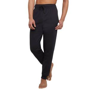 lot 20352 image: Hanes Mens Ecosmart Jogger Sweatpants, Midweight Fleece Lounge Pants, 30.5in., Black, Medium US