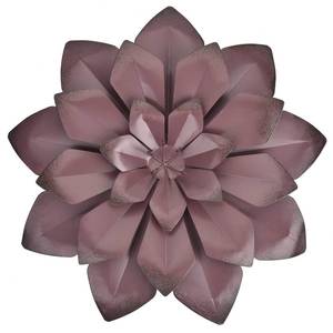 lot 20390 image: EASICUTI Brown Metal Flower Wall Art Decor Hanging For Indoor Outdoor Home Bathroom Kitchen Dining Room Bedroom Living Room Office Or Wall Sculptures 12 Inch