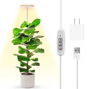 lot 20430 image: LBW Plant Grow Light,72 LEDs Full Spectrum Grow Lamp for Indoor Plants,Bamboo Plant Lights with 4812H Timer,Height Adjustable,Ideal for Large Tall Plants,Bamboo
