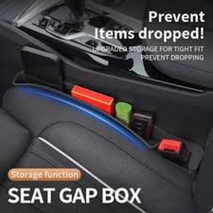 lot 3673 image: Car Seat Gap Storage Box Organizer