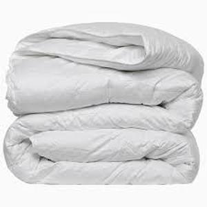 lot 3693 image: Large white bed topper