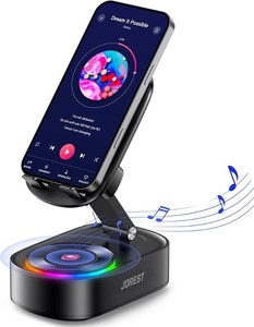 lot 14322 image: Jorest Wireless Induction Speaker,Cell Phone Stand with Bluetooth Speaker