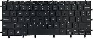 lot 20474 image: Tiugochr Laptop Replacement US Layout Backlit Keyboard for Dell XPS 13 9343 9350 9360 Inspiron 13 7347 7348 7359