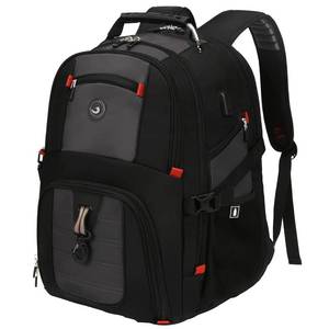 lot 1237 image: SHRRADOO Extra Large 50L Travel Laptop Backpack with combination lock, College High School Backpack Airline Approved Business Work Bag Fits 17 Inch Computer for Men Women