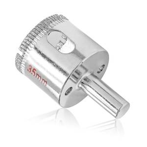 lot 2012 image: Luomorgo 35mm1 38 Inch Diamond Hole Saw, 1.1 Inch Cutting Depth Diamond Drill Bits for Glass Ceramic Marble Porcelain Tile Granite Quartz Gemstone