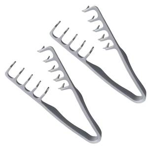 lot 2034 image: Texture Comb, Volumizing Wide-Tooth Hair Styling Comb, Fluffy Wide Tooth Curly Hair Comb, Mens Textured StylingComb for Volume, Fringe Parting Styling Accessory, for Men & Women (One Size, Count, 2)