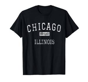 lot 2458 image: Chicago Illinois IL Vintage T-Shirt
