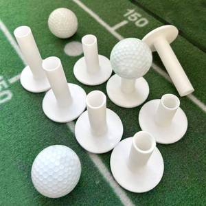 lot 4009 image: Solvora Rubber Golf Tees for Mats & Indoor Golf Simulators - 8 Pack Mixed Size for Driving Range & Indoor and Outdoor Golf Hitting Mats (US Sizes, 8 Sizes)