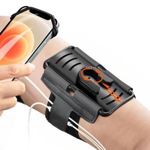 lot 4433 image: Newppon Cell Phone Running Armband - Detachable & 360° Rotatable Universal Cellphone Arm Band for iPhone 17 16 15 14 13 Pro Max Plus Samsung Galaxy Note S24 S23 for Workout Exercising Walking Jogging