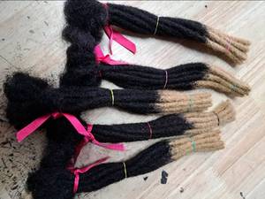 lot 4467 image: Synthetic Dreadlock Hair Extensions Set