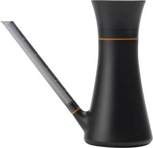 lot 6472 image: Fiskars Indoor Watering Can, Long Reach Spout for Precision Hydration on House Plants, Flowers & Garden, Anti-Drip Nozzle with Translucent Volume Markings, Ergonomic Recycled Plastic Body, 40 oz