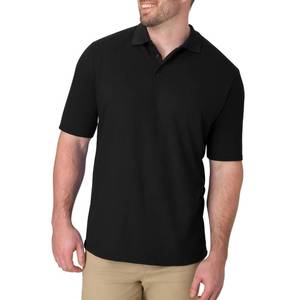 lot 6479 image: Hanes mens Short Sleeve X-temp W Freshiq Polo Shirt, Black, Large US used