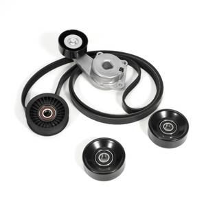 lot 9684 image: Dilomber 90K-38274A Drive Serpentine Belt Tensioner Idler Pulley Complete Kit Fit for Ford F150 F250 F350 Explorer Lobo Expedition Lincoln, 5.4L 4.6L 2005-2014 Replace ACK061025, DBK061025B wGloves