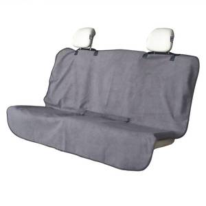 lot 9732 image: LoyaGour Back Seat Cover for Car Trucks Van SUV,Waterproof Rear Bench Towel Seat Covers for Dogs and Kids,Automotive Backseat Protector (Grey)