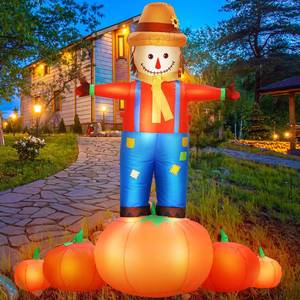 lot 9743 image: Bencailor Easter Rabbit Yellow Chick Inflatables Outdoor Decorations Easter Inflatable Rabbit with Built in LED Lights for Outdoor Yard Lawn Garden Home Decor, 3.7 x 6 ft